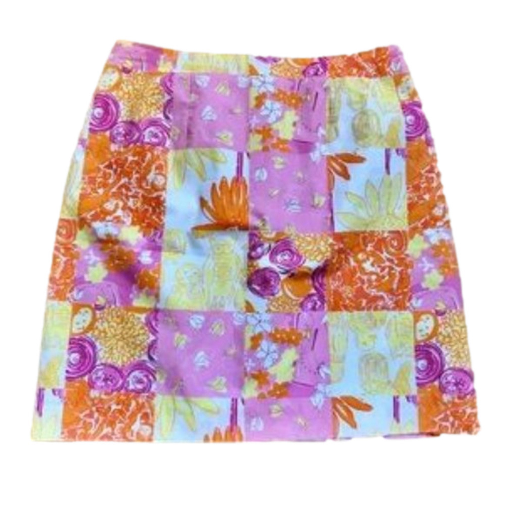 Lilly Pulitzer Nightlife A-line Skirt. - Picture 2 of 4